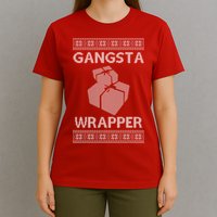Gangsta Wrapper Ugly Christmas Sweater T-Shirt