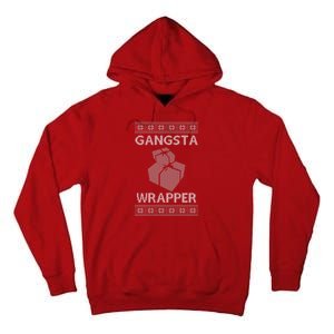 Gangsta Wrapper Ugly Christmas Sweater Tall Hoodie