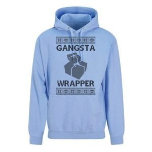 Gangsta Wrapper Ugly Christmas Sweater Unisex Surf Hoodie