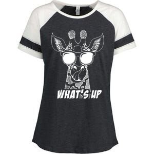 Giraffe WhatS Up Enza Ladies Jersey Colorblock Tee