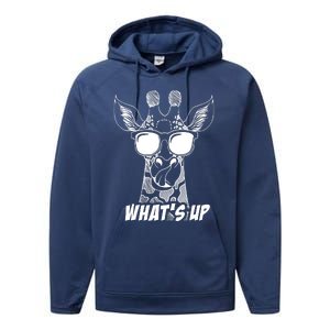 Giraffe WhatS Up Performance Fleece Hoodie