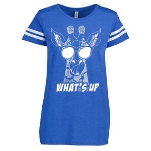 Giraffe WhatS Up Enza Ladies Jersey Football T-Shirt