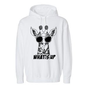 Giraffe WhatS Up Garment-Dyed Fleece Hoodie