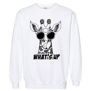 Giraffe WhatS Up Garment-Dyed Sweatshirt