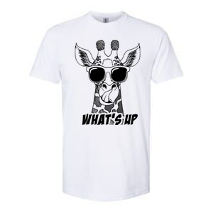 Giraffe WhatS Up Softstyle CVC T-Shirt