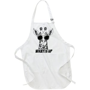 Giraffe WhatS Up Full-Length Apron With Pockets