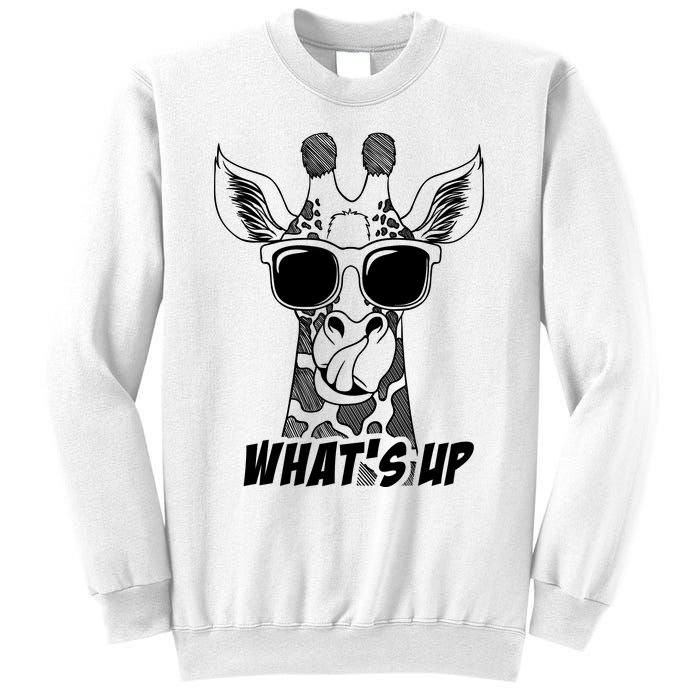 Giraffe WhatS Up Sweatshirt