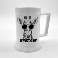 Giraffe WhatS Up Beer Stein