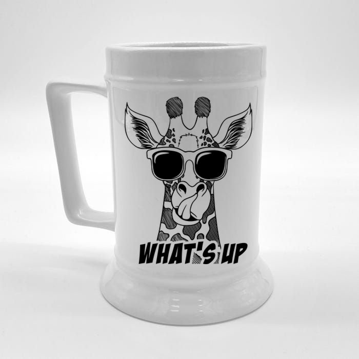 Giraffe WhatS Up Beer Stein