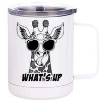 Giraffe WhatS Up 12 oz Stainless Steel Tumbler Cup