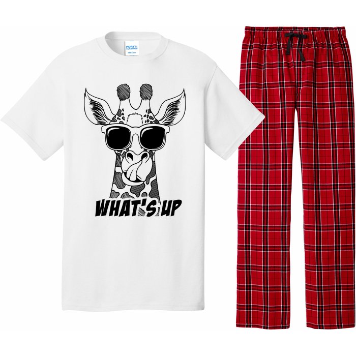 Giraffe WhatS Up Pajama Set