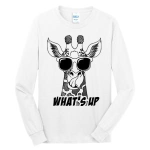 Giraffe WhatS Up Tall Long Sleeve T-Shirt