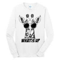 Giraffe WhatS Up Tall Long Sleeve T-Shirt