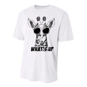 Giraffe WhatS Up Performance Sprint T-Shirt