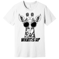 Giraffe WhatS Up Premium T-Shirt