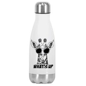 Giraffe WhatS Up Stainless Steel Insulated Water Bottle