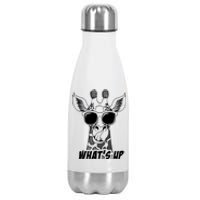 Giraffe WhatS Up Stainless Steel Insulated Water Bottle