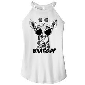 Giraffe WhatS Up Women's Perfect Tri Rocker Tank