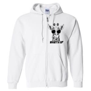 Giraffe WhatS Up Full Zip Hoodie