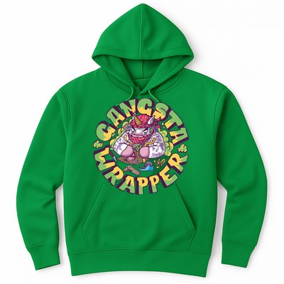 Gangsta Wrapper Unicorn Christmas Hoodie