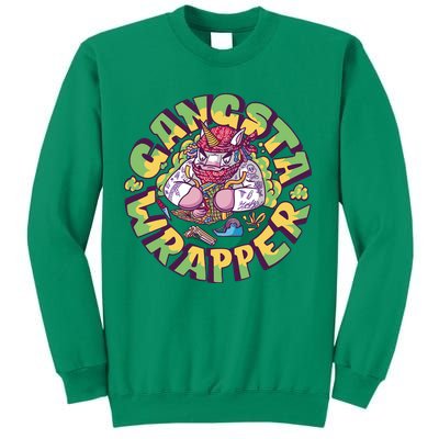 Gangsta Wrapper Unicorn Christmas Sweatshirt