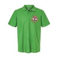 Gangsta Wrapper Unicorn Christmas Softstyle Adult Sport Polo