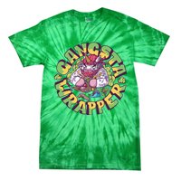 Gangsta Wrapper Unicorn Christmas Tie-Dye T-Shirt