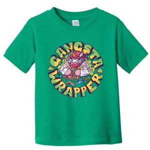 Gangsta Wrapper Unicorn Christmas Toddler T-Shirt