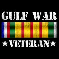 Gulf War Veteran Pride Persian Gulf Service Ribbon City Backpack