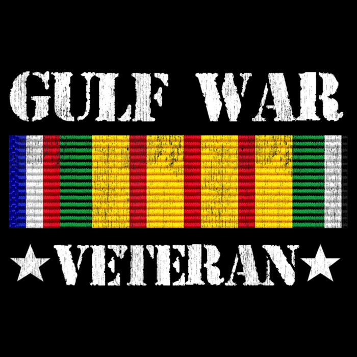 Gulf War Veteran Pride Persian Gulf Service Ribbon City Backpack