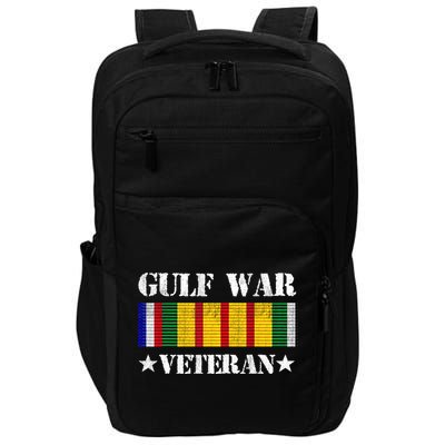 Gulf War Veteran Pride Persian Gulf Service Ribbon Impact Tech Backpack