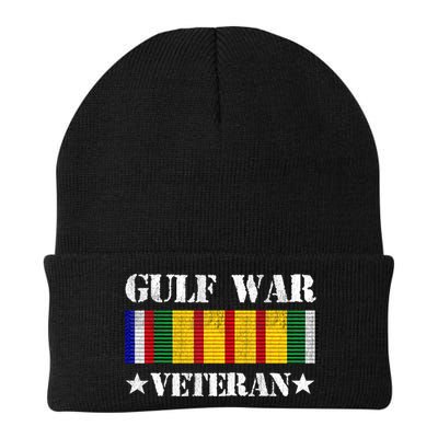 Gulf War Veteran Pride Persian Gulf Service Ribbon Beanie