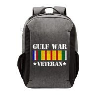 Gulf War Veteran Pride Persian Gulf Service Ribbon Vector Backpack