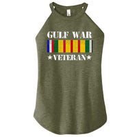 Gulf War Veteran Pride Persian Gulf Service Ribbon Women's Perfect Tri Rocker Tank