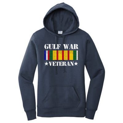 Gulf War Veteran Pride Persian Gulf Service Ribbon Women's Pullover Hoodie