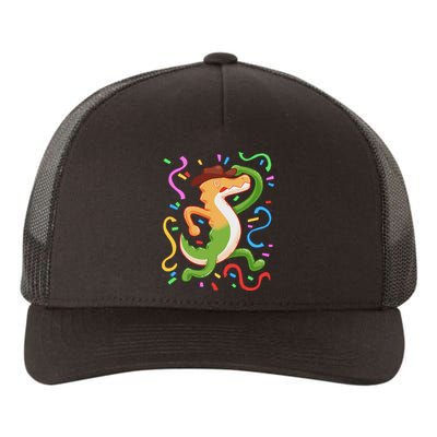 Gummigoo Wait What Digital Circus Fan Art Yupoong Adult 5-Panel Trucker Hat