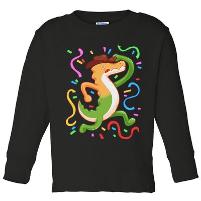 Gummigoo Wait What Digital Circus Fan Art Toddler Long Sleeve Shirt