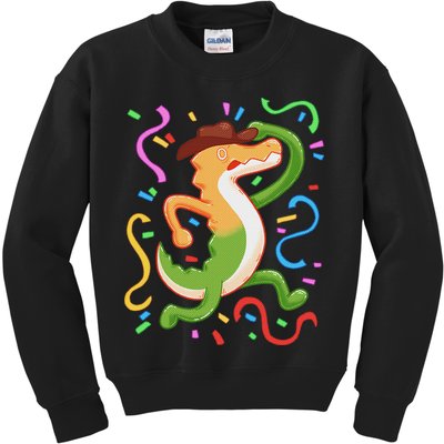 Gummigoo Wait What Digital Circus Fan Art Kids Sweatshirt