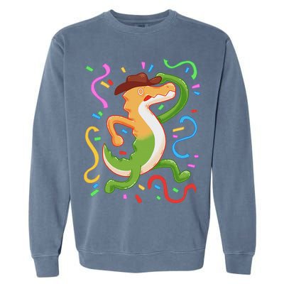 Gummigoo Wait What Digital Circus Fan Art Garment-Dyed Sweatshirt