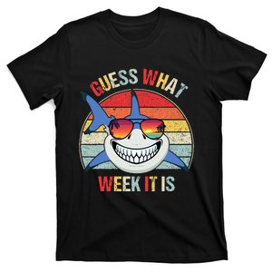 Guess What Week It Is Funny Shark Joke T-Shirt