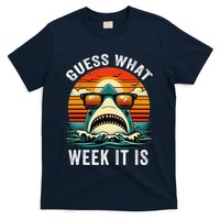 Guess What Week It Is Funny Shark Awareness Support Summer T-Shirt