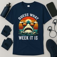 Guess What Week It Is Funny Shark Awareness Support Summer T-Shirt