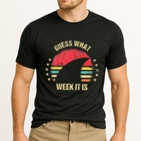 Guess What Week It Is Funny Shark Gift Performance Shirt