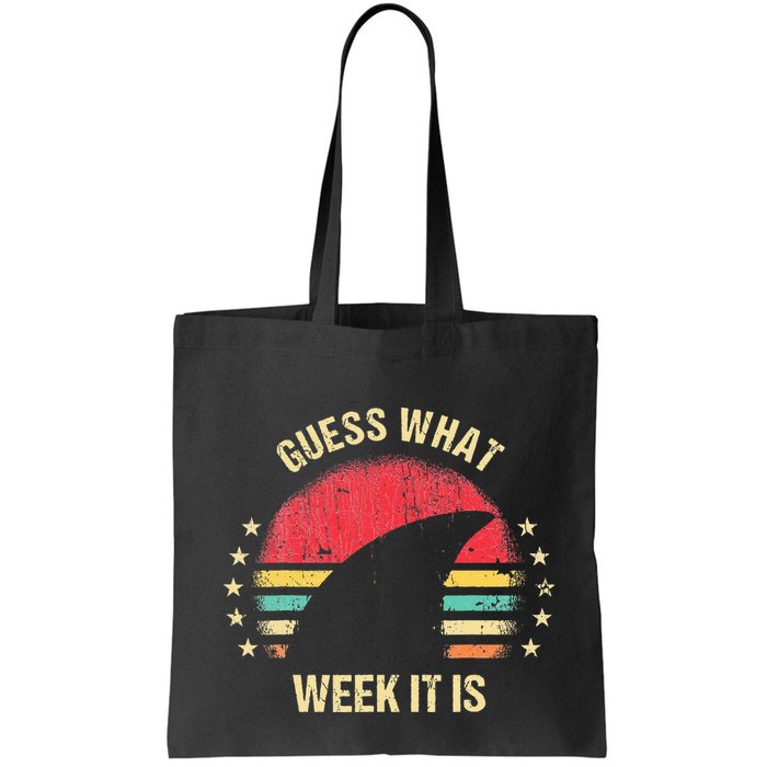 Guess What Week It Is Funny Shark Gift Bag