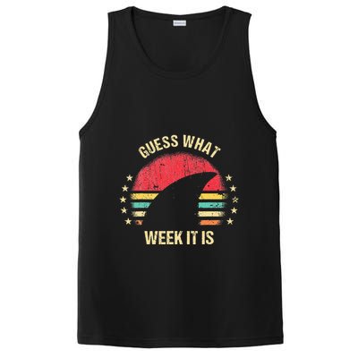 Guess What Week It Is Funny Shark Gift PosiCharge Competitor Tank