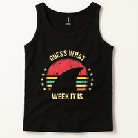 Guess What Week It Is Funny Shark Gift Tank Top