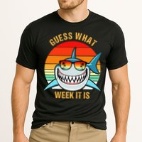Guess What Week It Is Funny Shark Gift Performance Shirt
