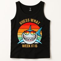 Guess What Week It Is Funny Shark Gift Tank Top
