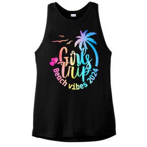 Girl Weekend Women Girl Trip Beach Ladies PosiCharge Tri-Blend Wicking Tank