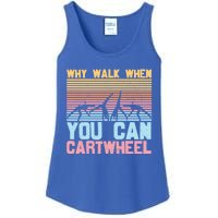 Gymnast Why Walk When You Can Cartwheel Gift Ladies Essential Tank